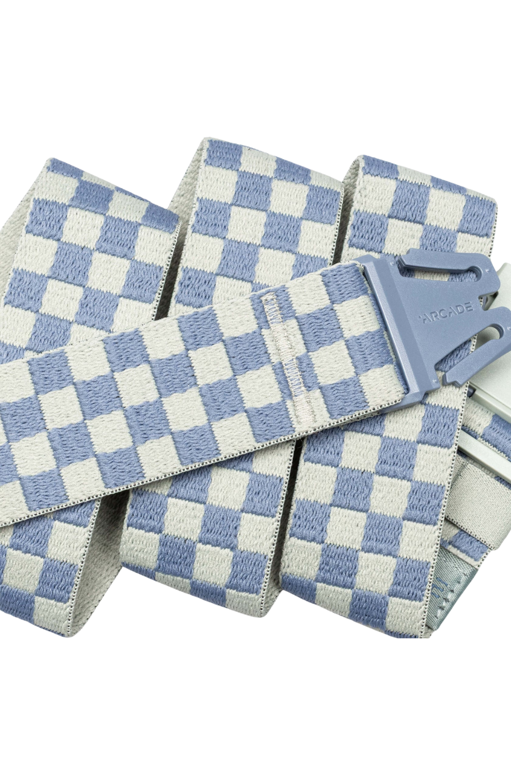 Arcade Check Belt Sky/Sage
