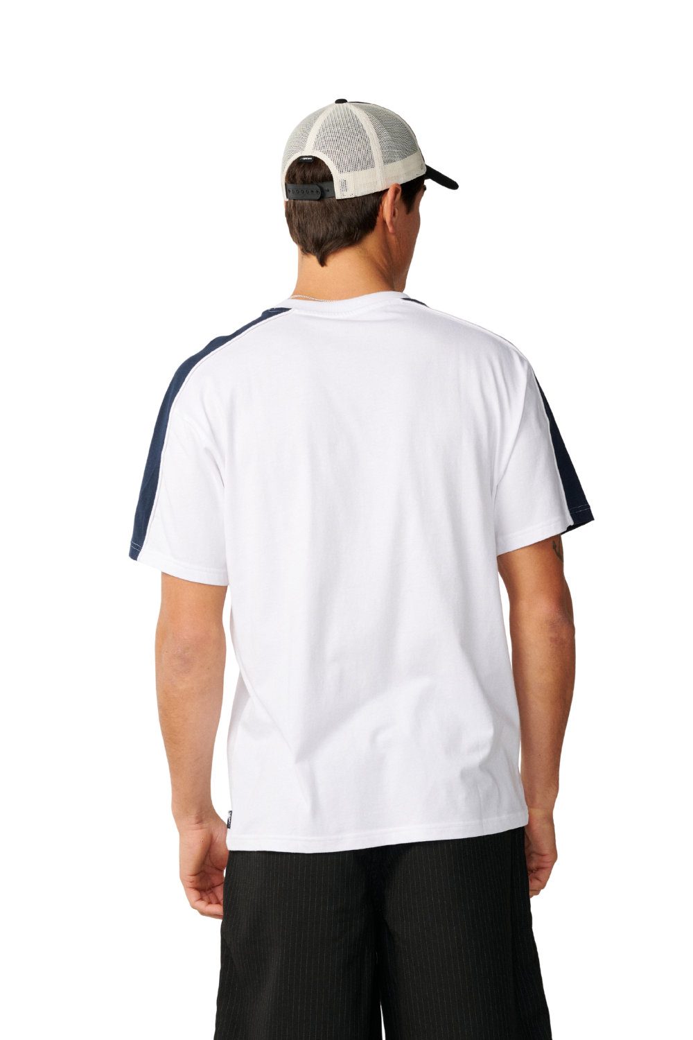 Rip Curl Archive Up Top Panel Mens T-Shirt White