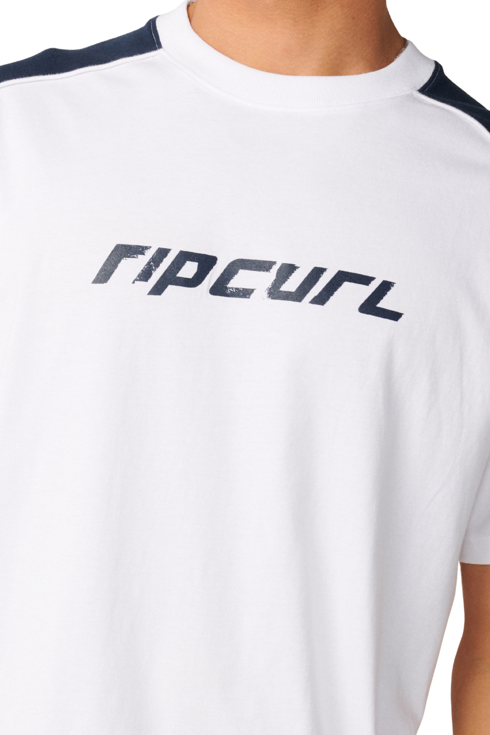 Rip Curl Archive Up Top Panel Mens T-Shirt White