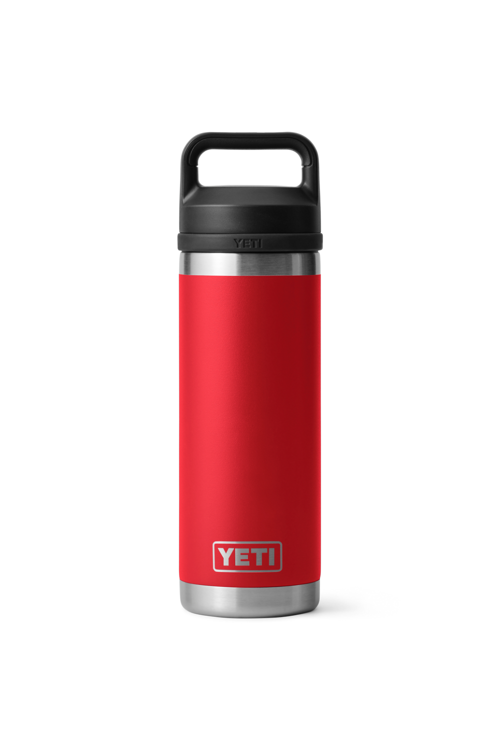 Yeti Rambler 18 Oz Bottle With Chug Cap Rescue Red