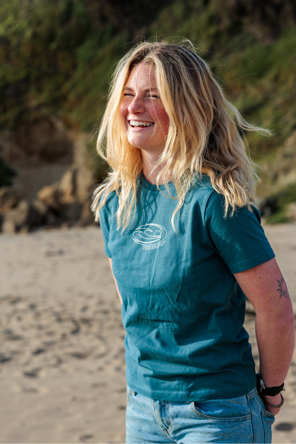 Tiki Last Wave Womens T-Shirt Stargazer