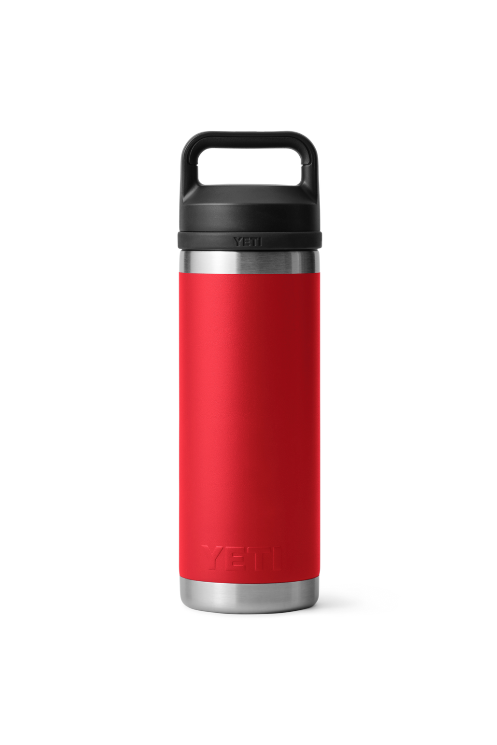 Yeti Rambler 18 Oz Bottle With Chug Cap Rescue Red