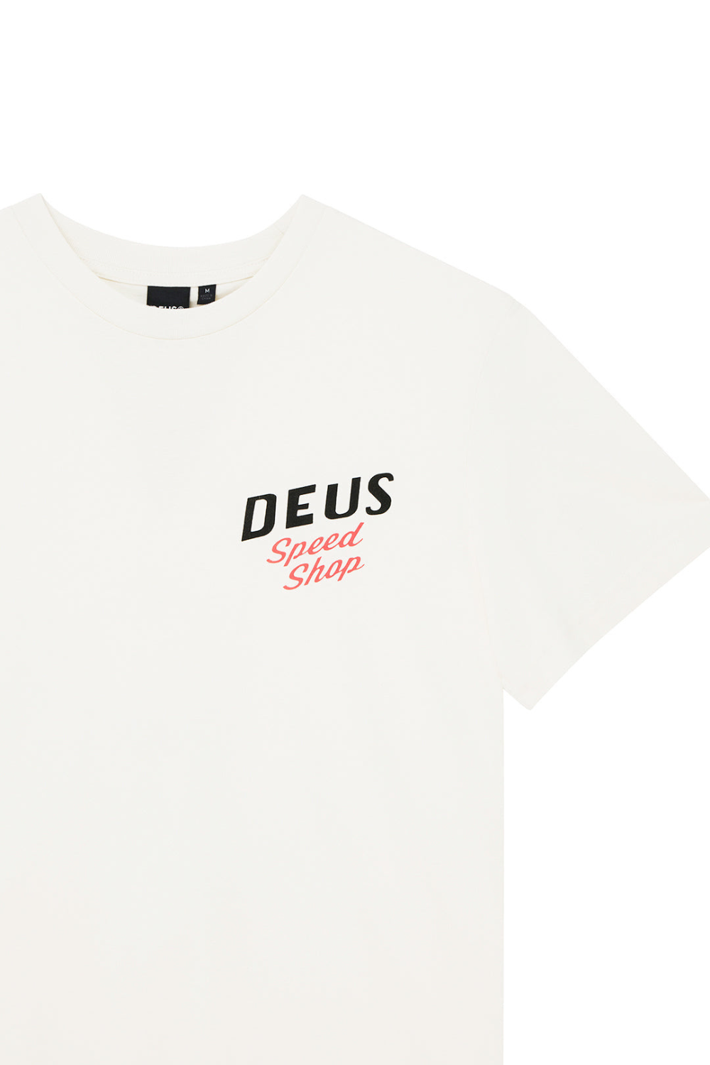 Deus Dogleg Mens T-Shirt Dirty White