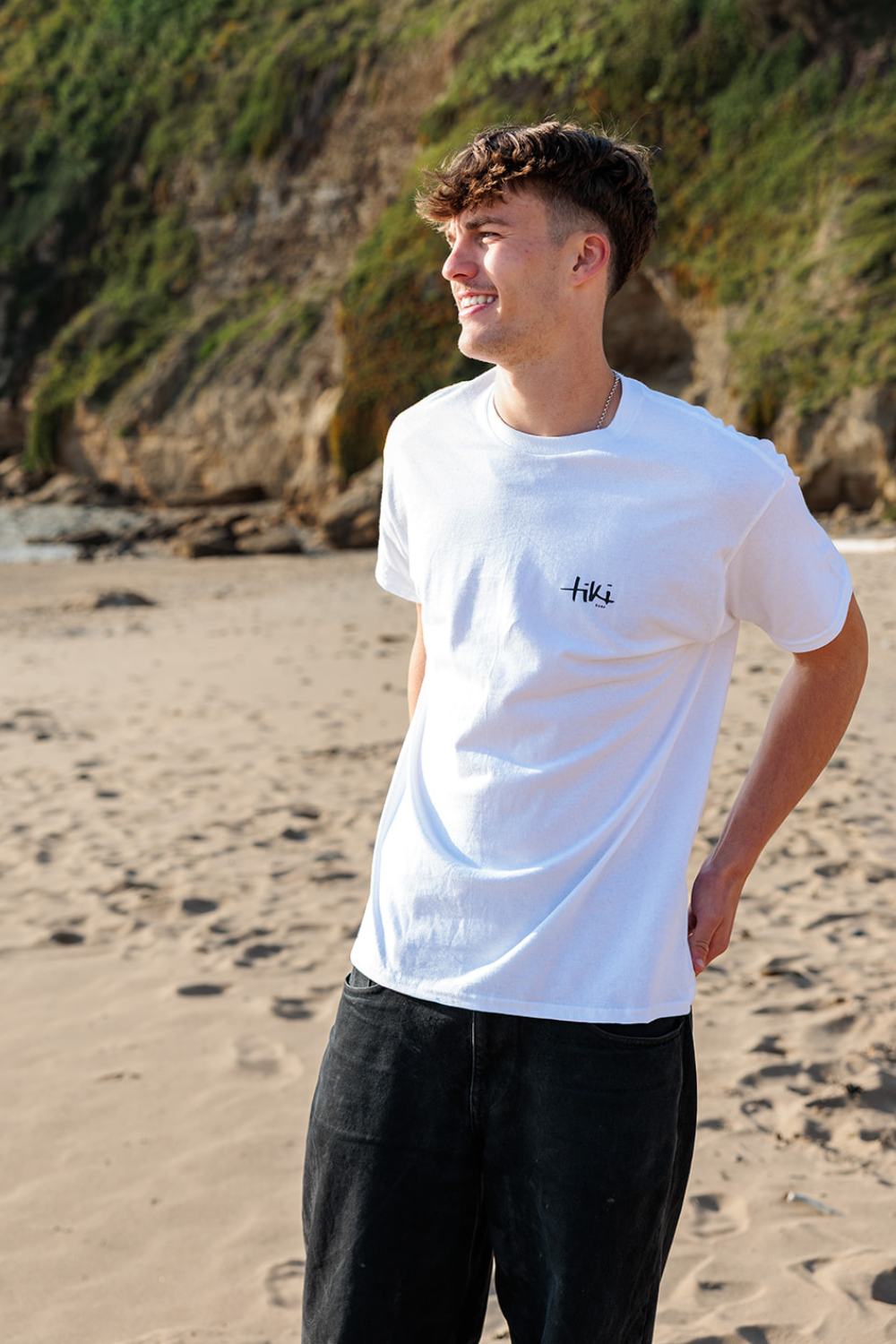 Tiki Corp Mens T-Shirt White