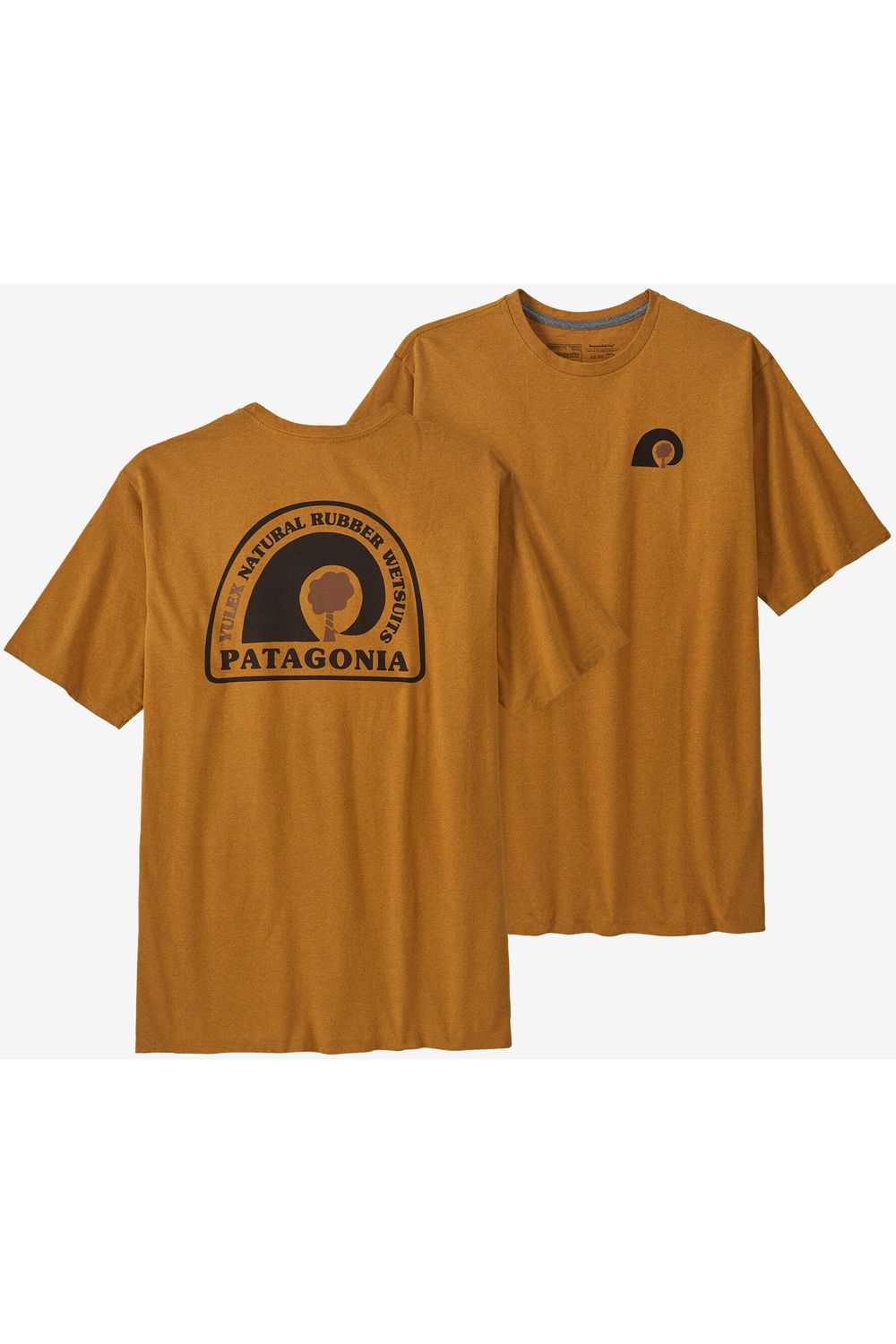 Patagonia Rubber Tree Mark Responsibili T-Shirt Dried Mango