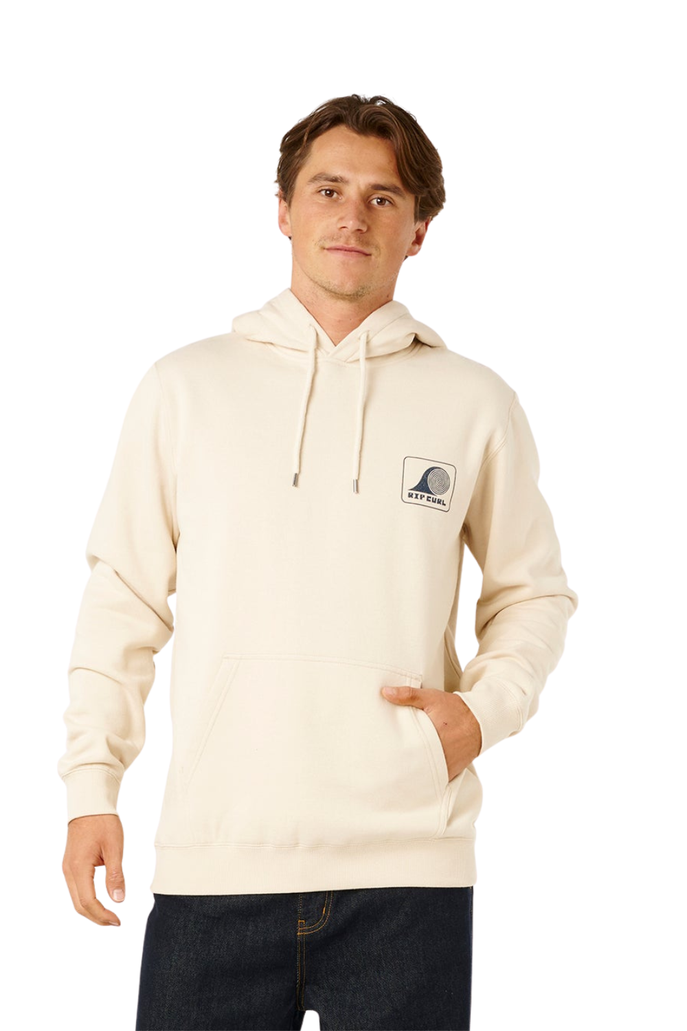 Rip Curl Artist Of The Search Mens Hoodie Vintage White
