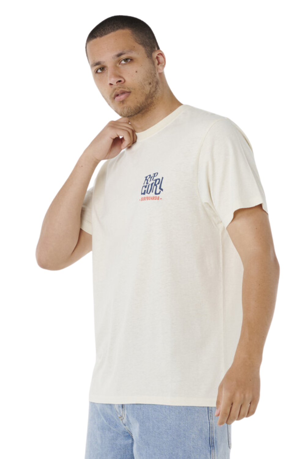 Rip Curl Shaper Address T-Shirt Bone