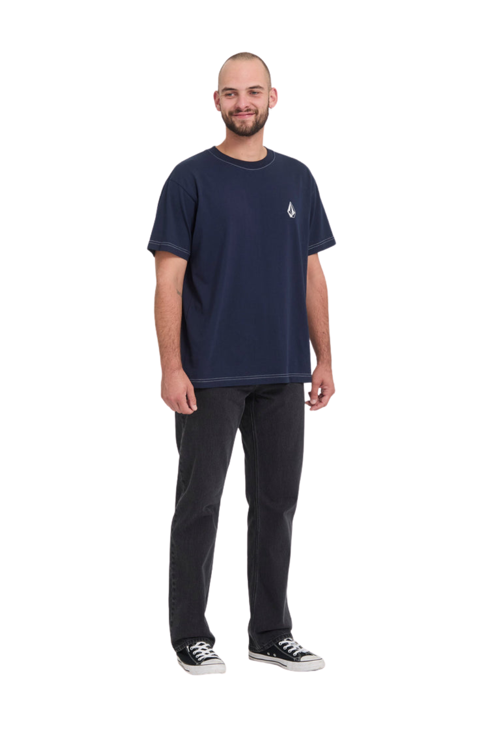 Volcom Kinkade Mens Jeans Washed Slate