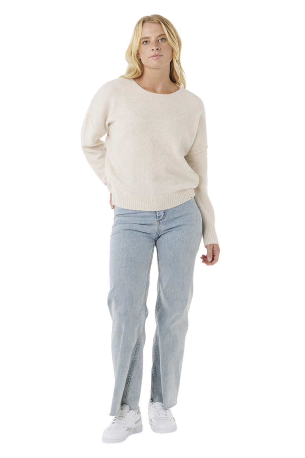 Rip Curl Emily Sweater Ecru Marle
