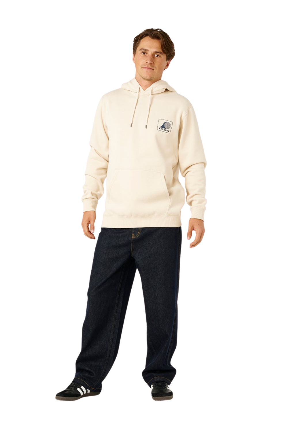 Rip Curl Artist Of The Search Mens Hoodie Vintage White