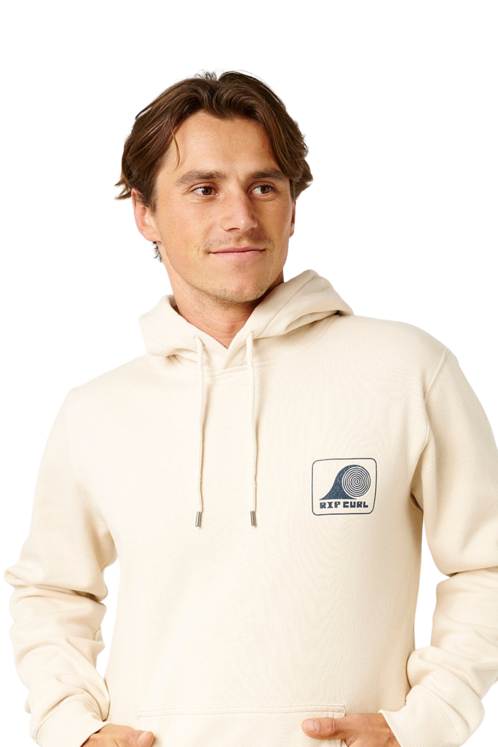 Rip Curl Artist Of The Search Mens Hoodie Vintage White