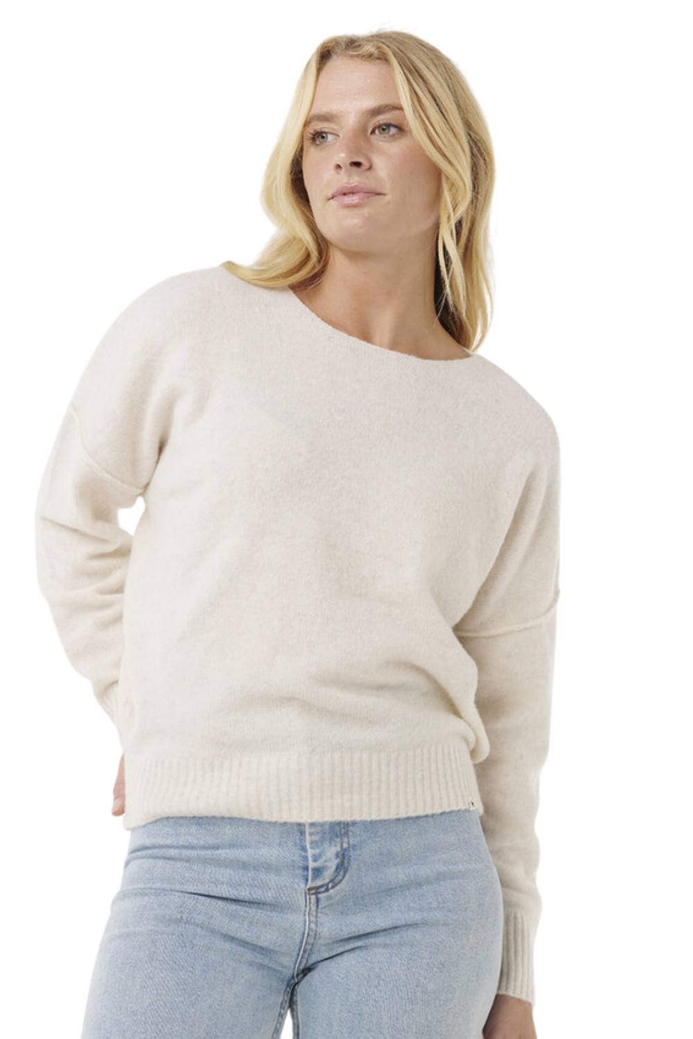 Rip Curl Emily Sweater Ecru Marle