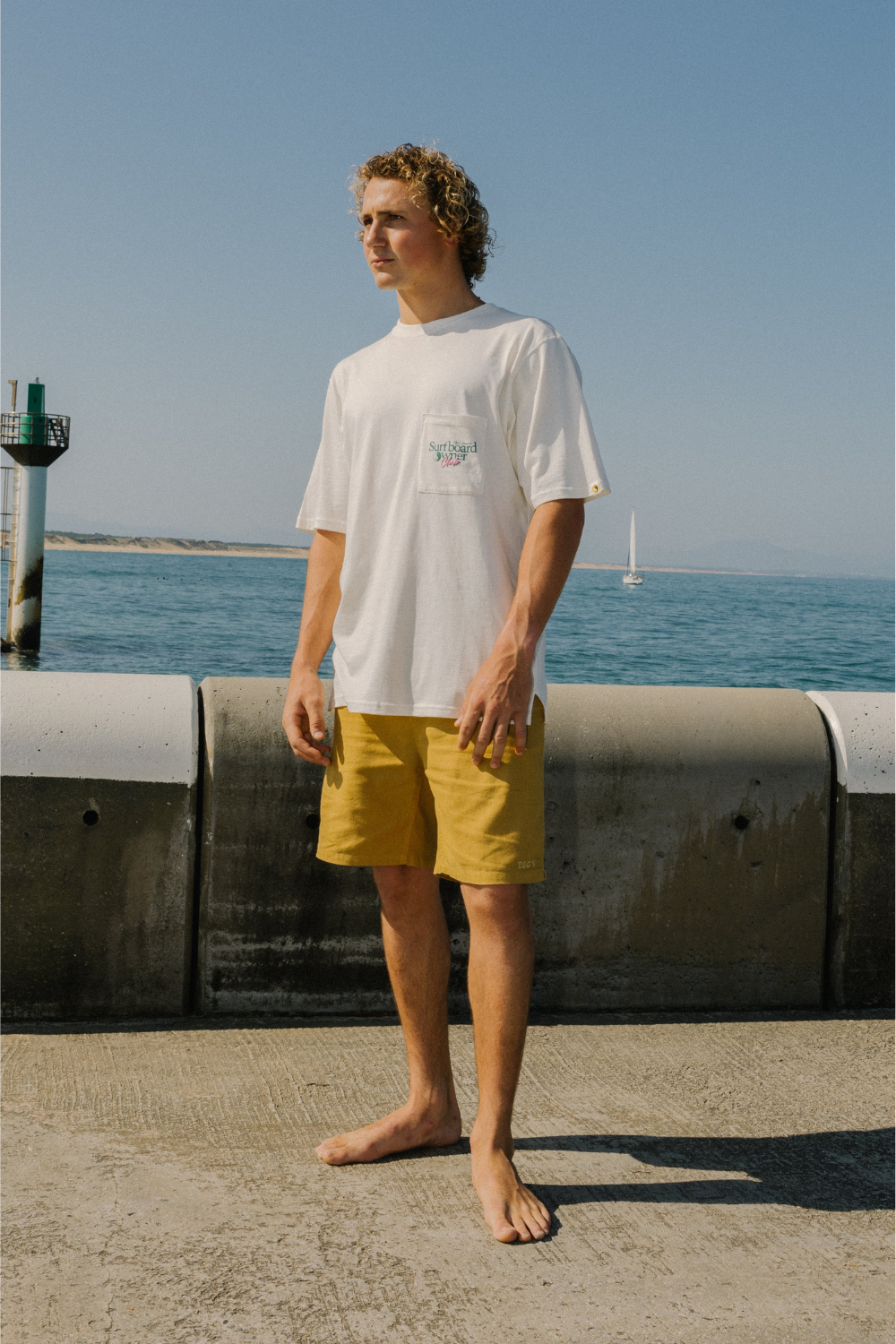 T&C Surf Designs Owner Mens T-Shirt Vintage White
