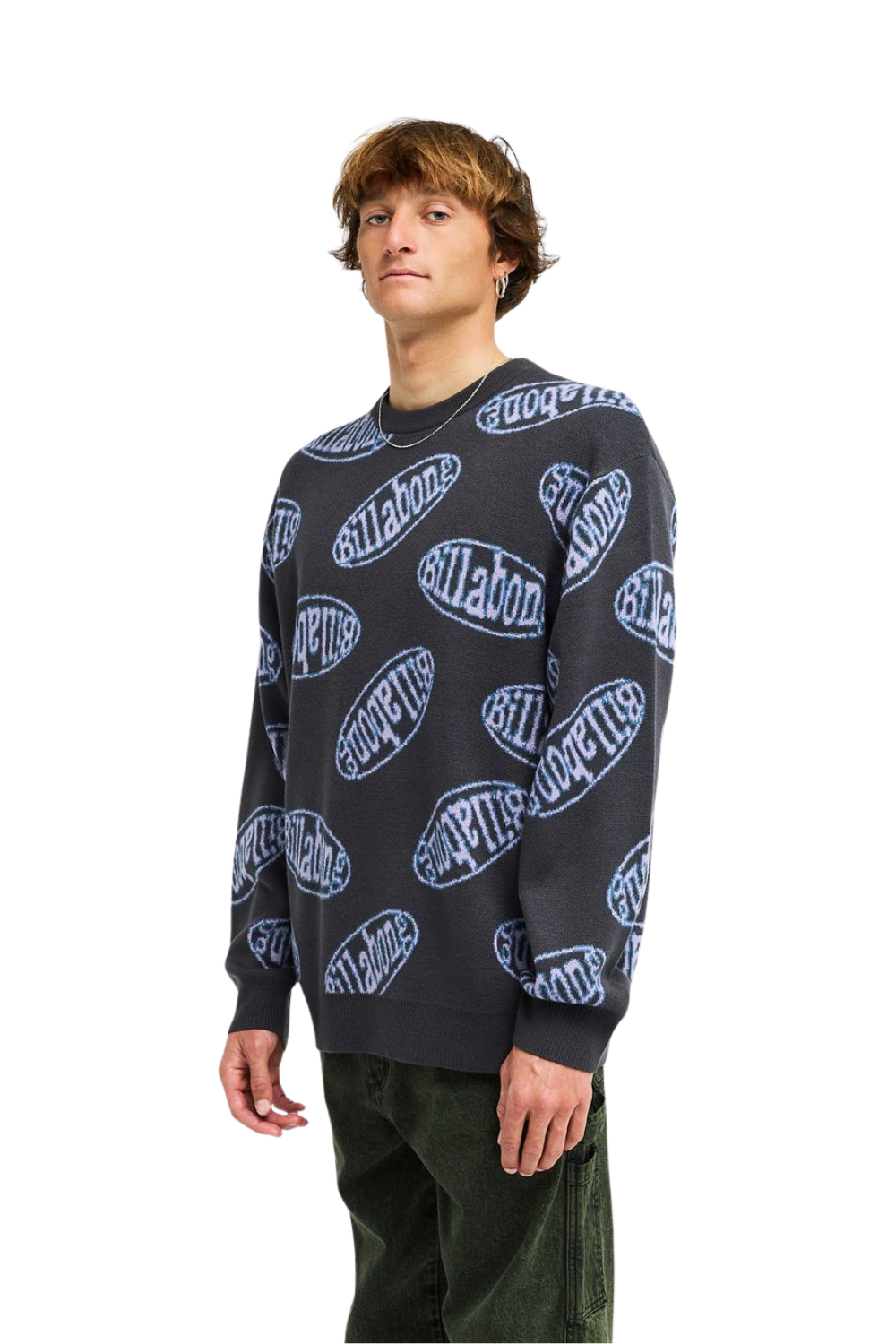 Billabong Bondi Mens Sweater Purple Ash