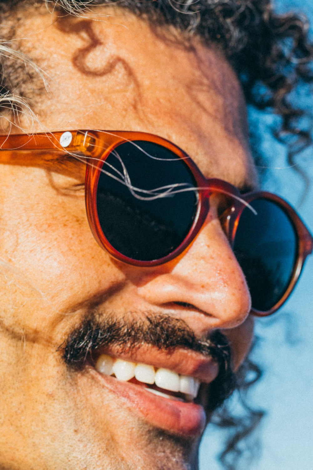 Sunski Dipsea Sunglasses Rust Forest