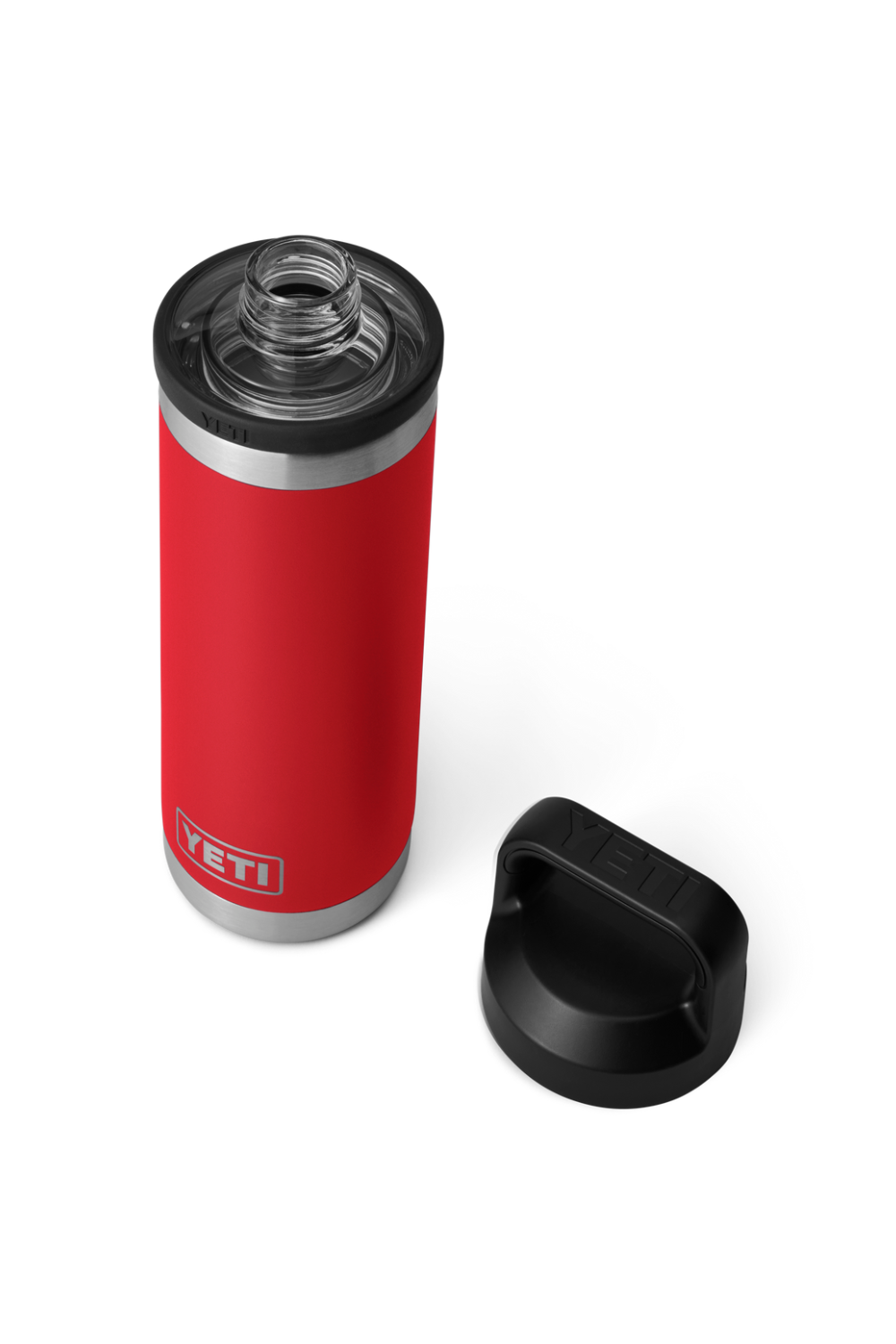 Yeti Rambler 18 Oz Bottle With Chug Cap Rescue Red
