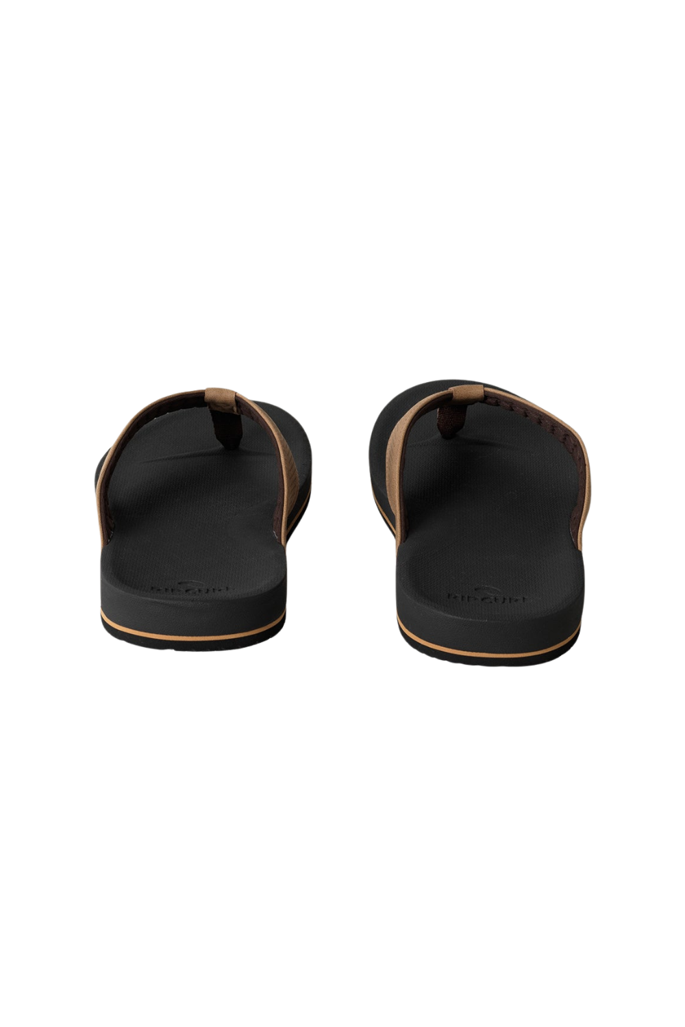 Rip Curl Chiba Open Toe Mens Flip Flop Brown/Black