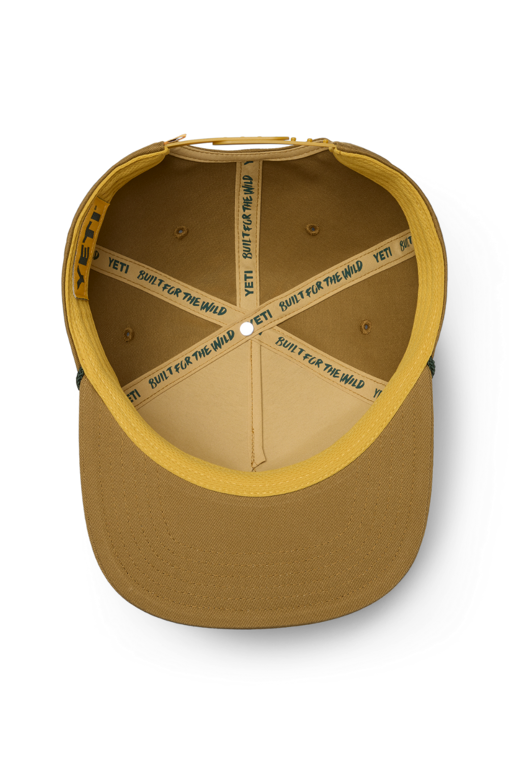 Yeti Prost Flat Brim Rope Hat Brown