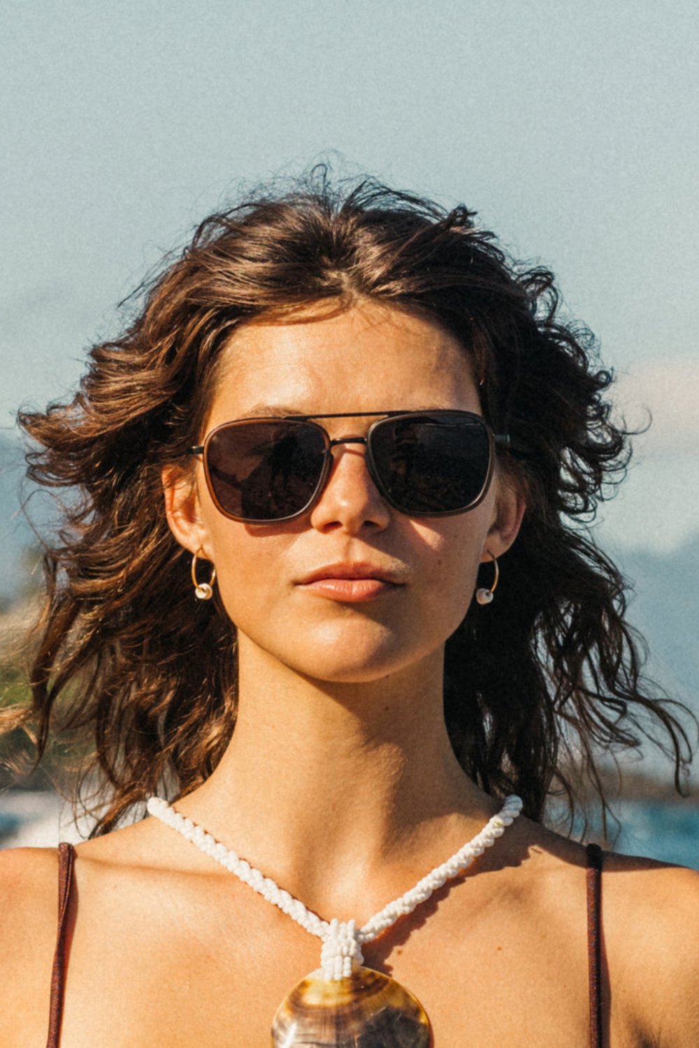 Sunski Estero Sunglasses Olive Forest