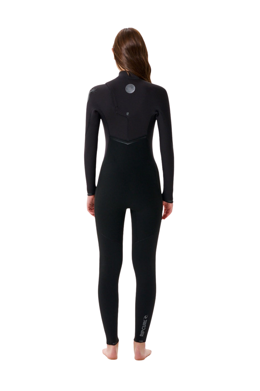 Rip Curl E-Bomb 4/3 Womens Chest Zip Wetsuit Black
