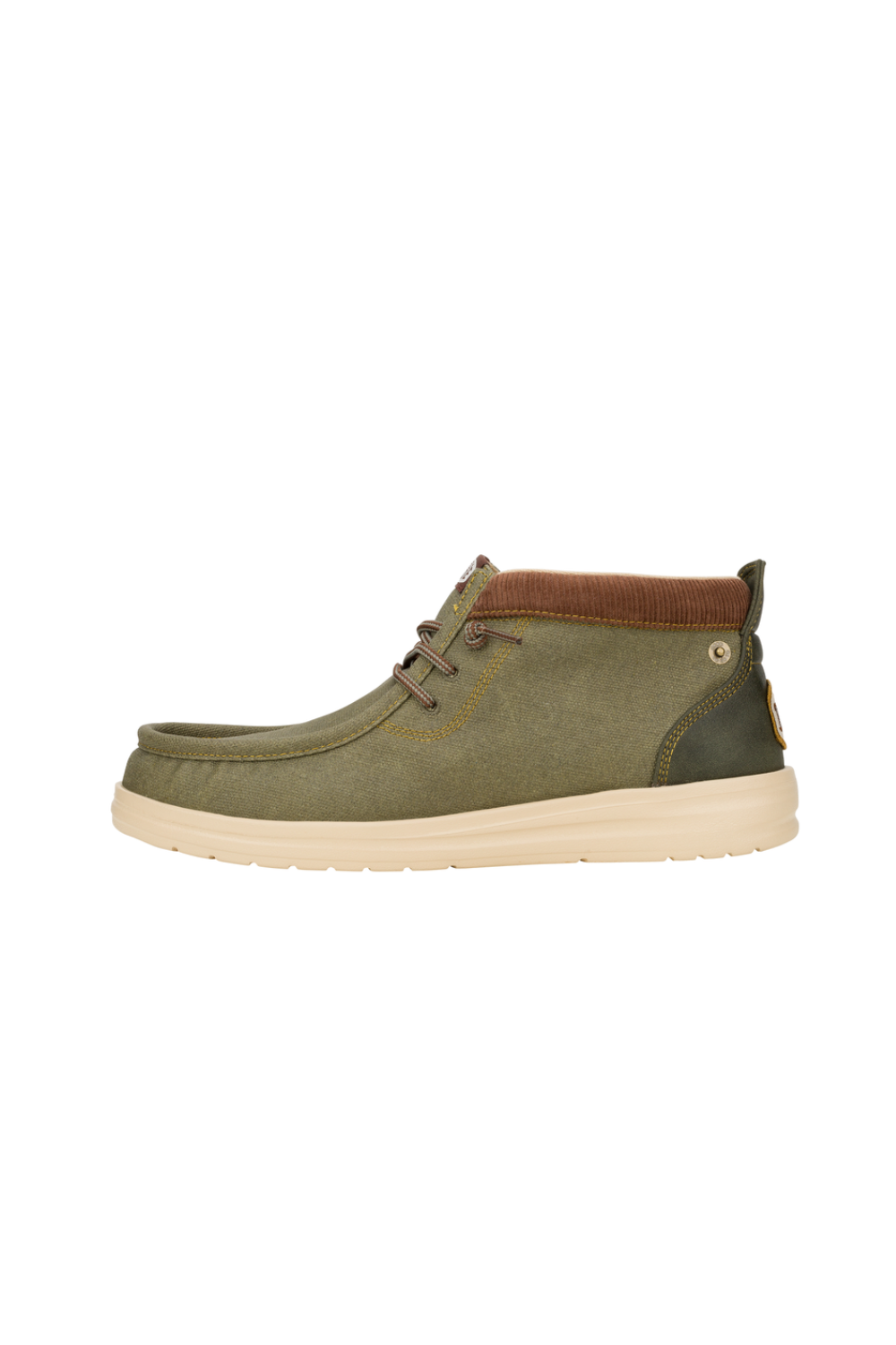 Hey Dude Wally Mid GripR Workwear Dusty Olive