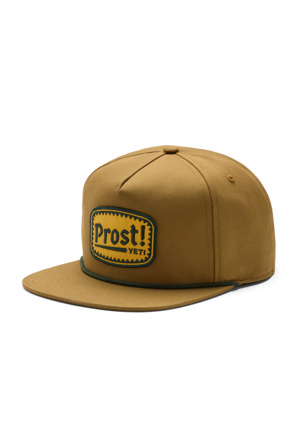 Yeti Prost Flat Brim Rope Hat Brown
