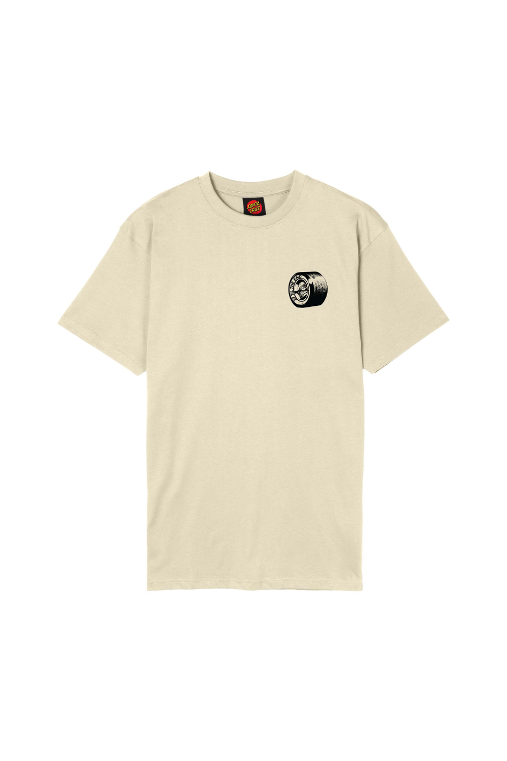 Santa Cruz TTE Tired Dot Mens T-Shirt Wax Paper