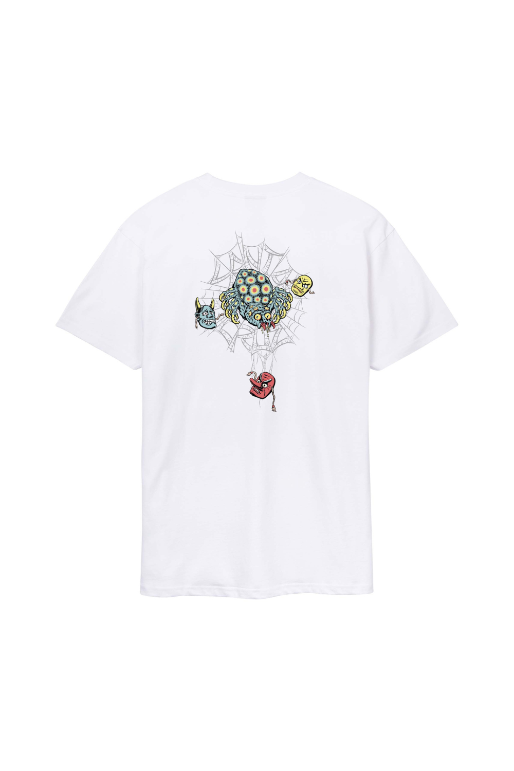 Santa Cruz Dressen Spider Mens T-Shirt White