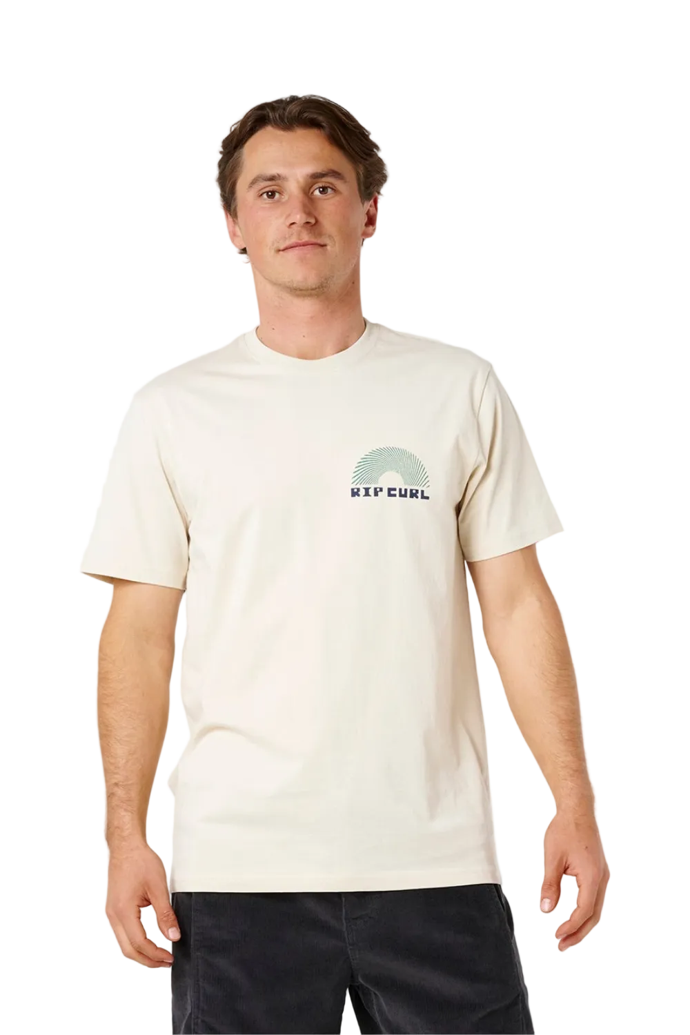 Rip Curl Artist Of The Search Rising Mens T-Shirt Vintage White