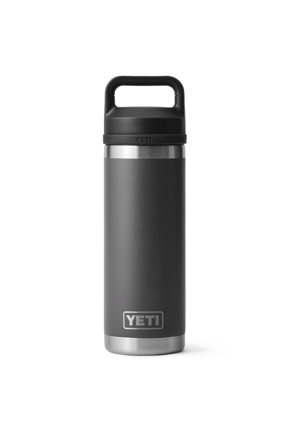 Yeti Rambler 18 Oz Bottle With Chug Cap Charcoal