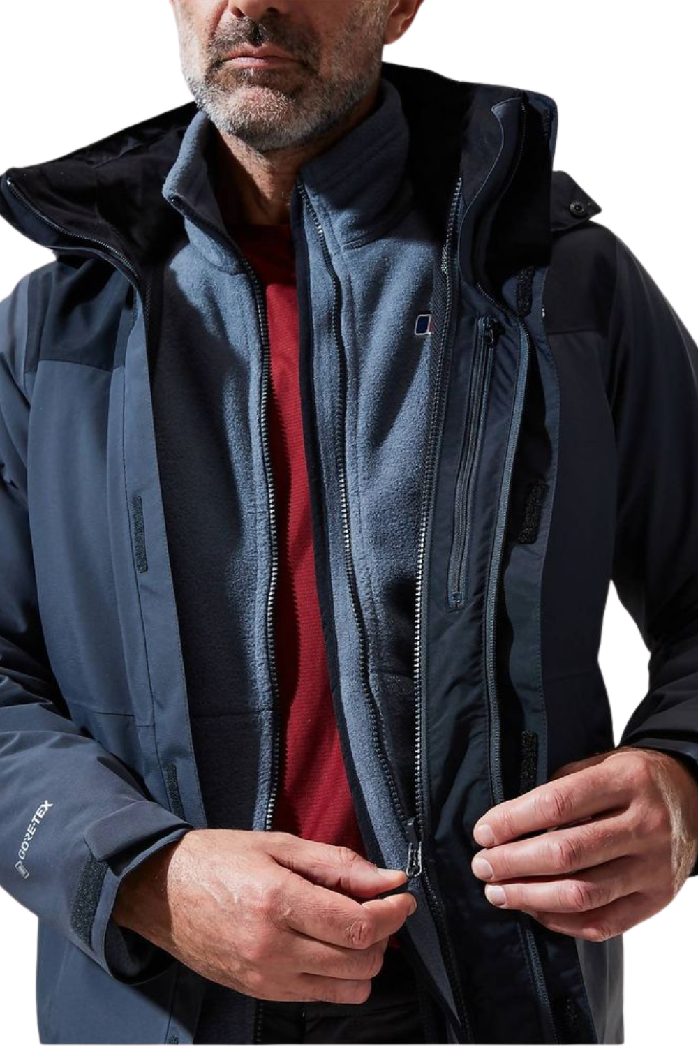 Berghaus Hillwalker Inter Active Shell Jacket Am Carbon Black