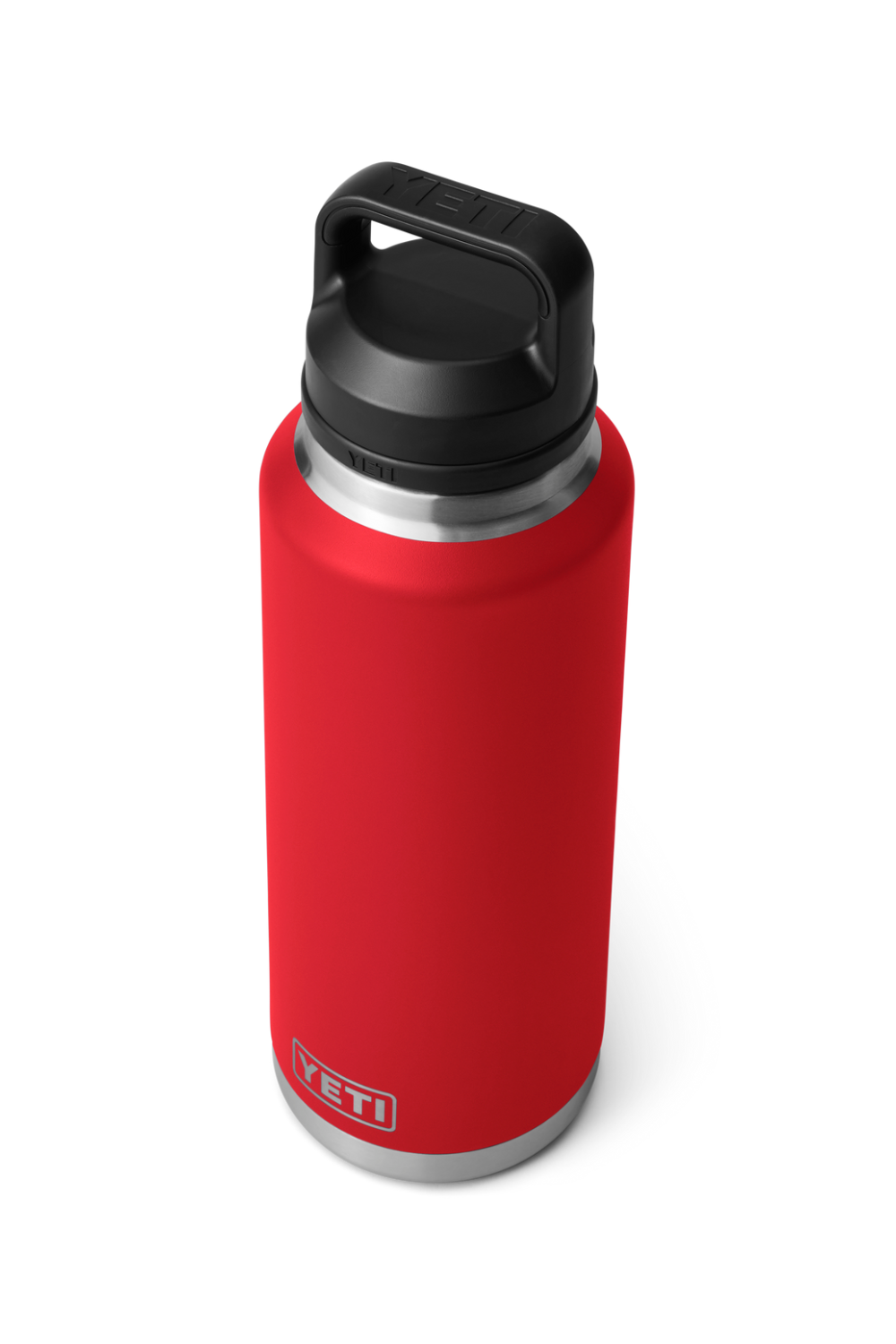 Yeti Rambler 46Oz Bottle With Chug Cap Rescue Red
