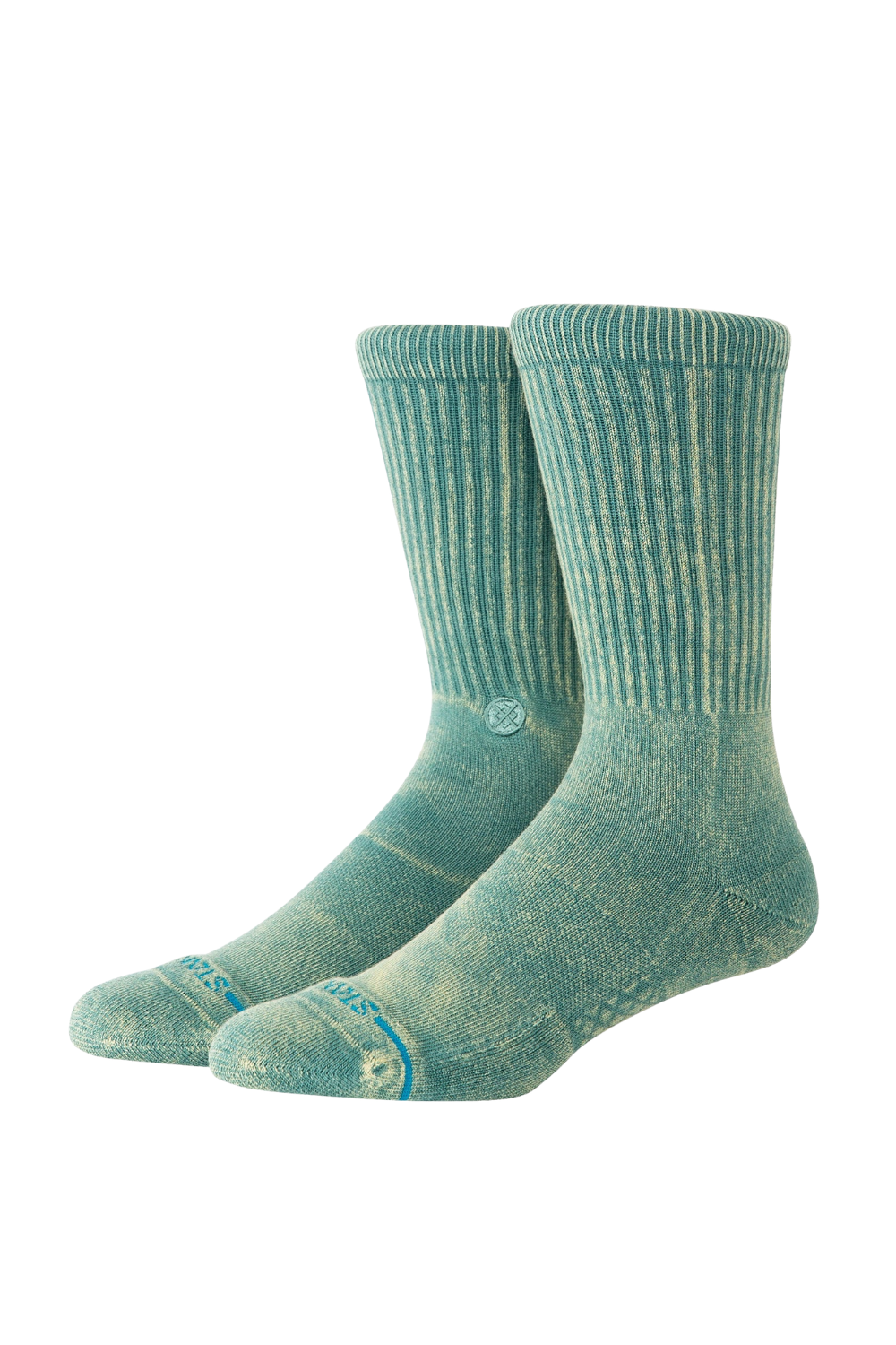 Stance Icon Dyed Crew Socks Teal