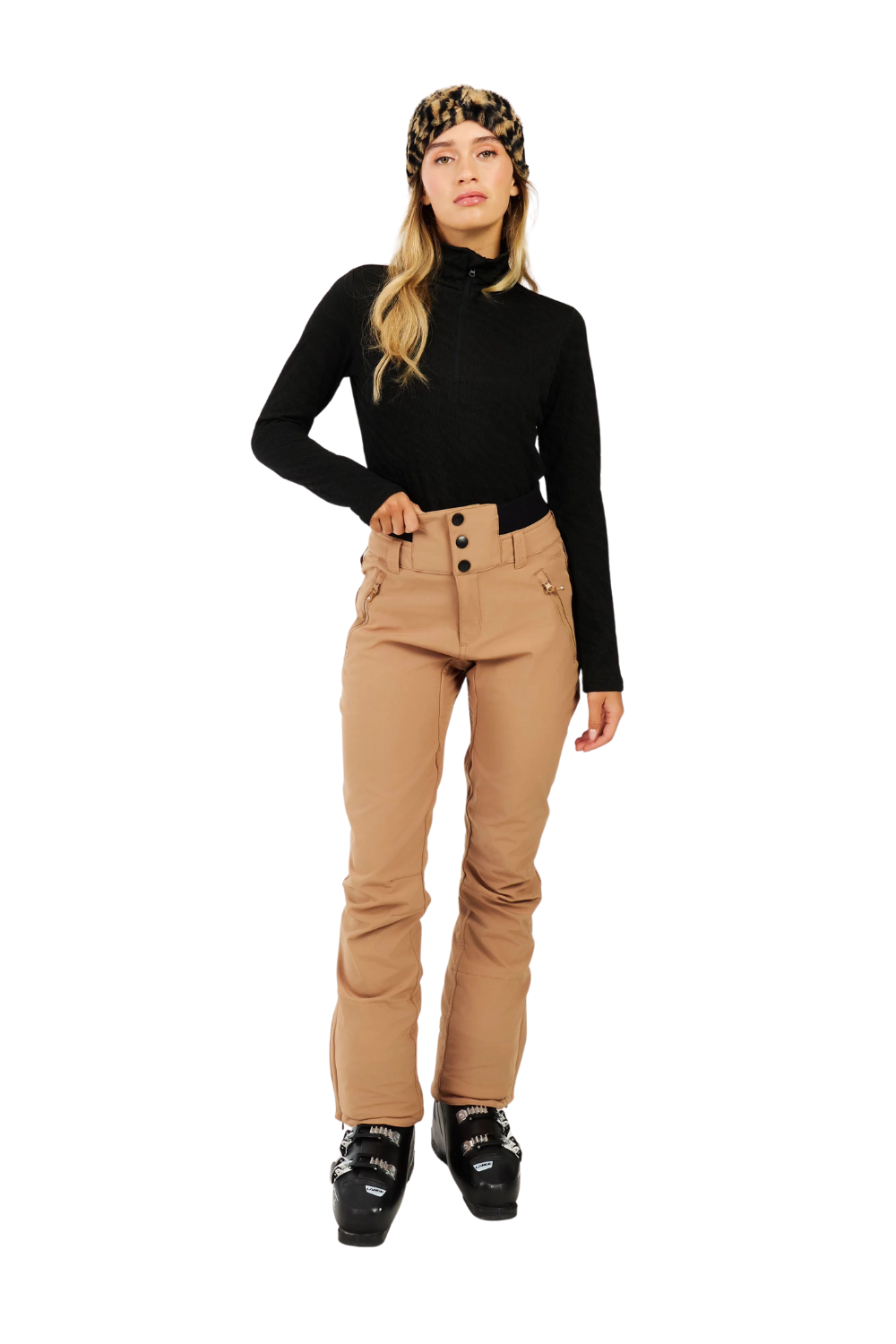 Protest PRTShirley 1/4 Zip Active Fleece True Black