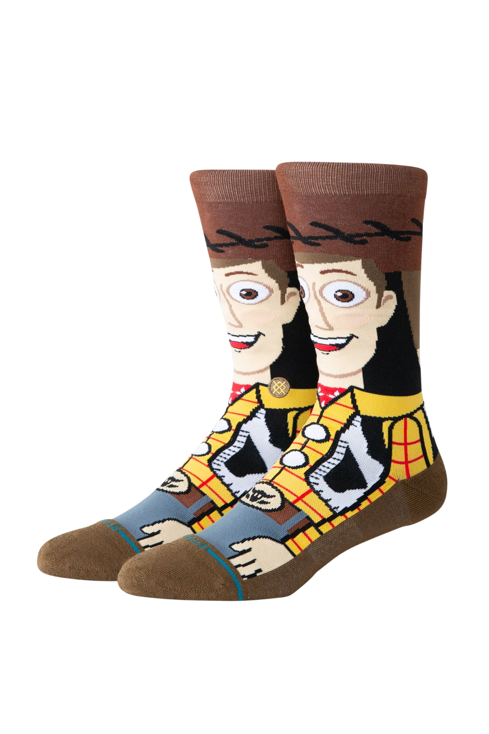 Stance Woody Crew Socks Brown
