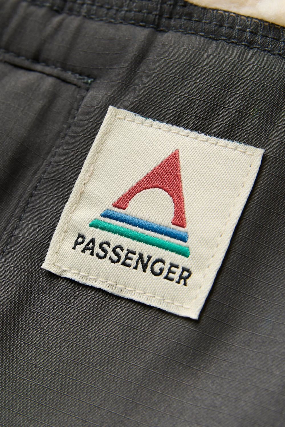 Passenger Offroad Recycled Sherpa Mens 1/2 Zip Fleece Reflection Birch