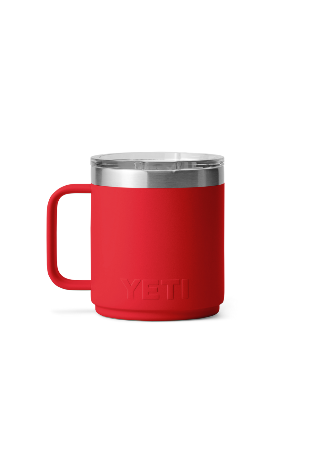 Yeti Rambler 10 Oz Stackable Mug With Ceramic Lining Rescue Red