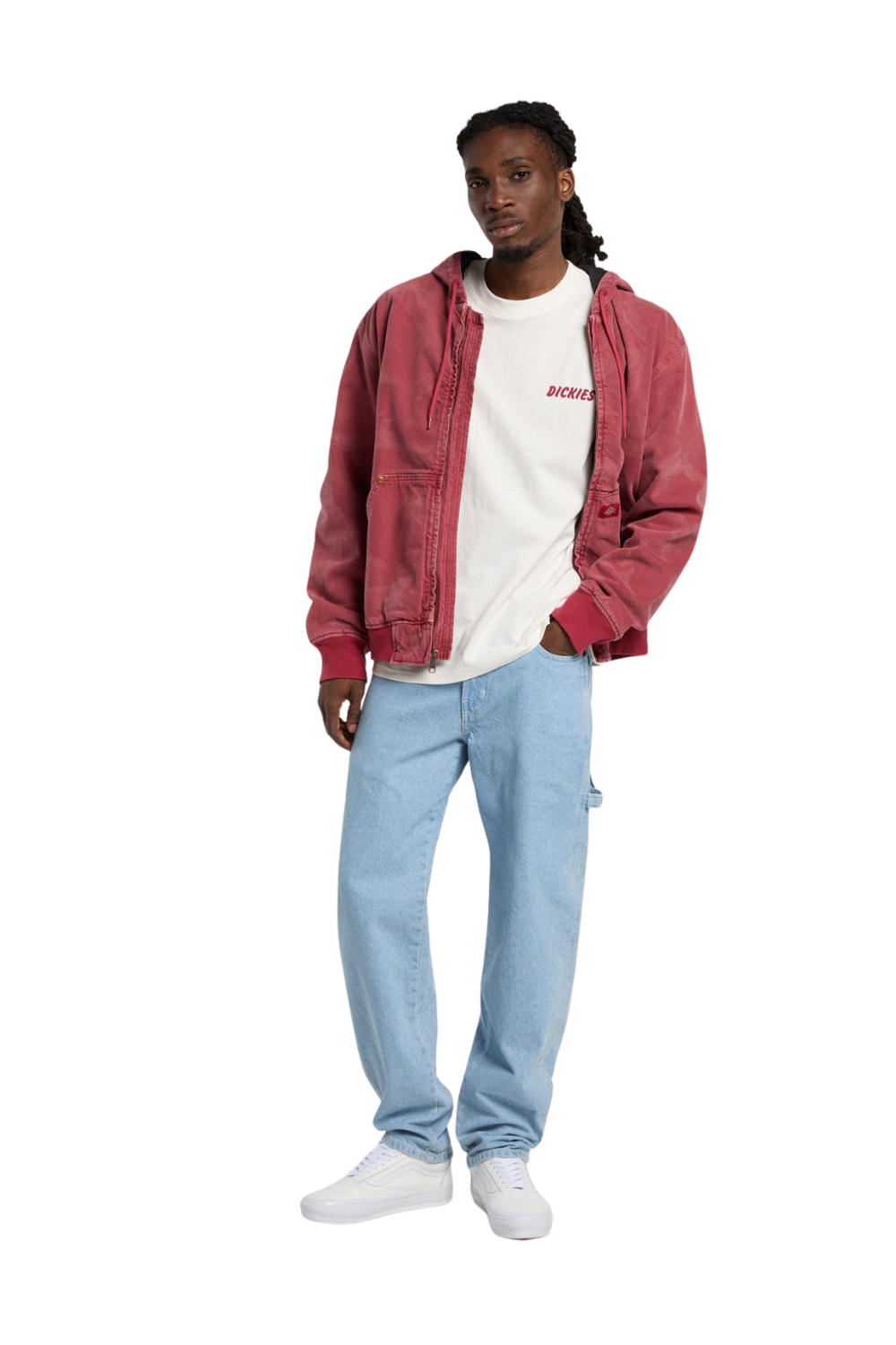 Dickies Dry Ridge Mens T-Shirt Egret