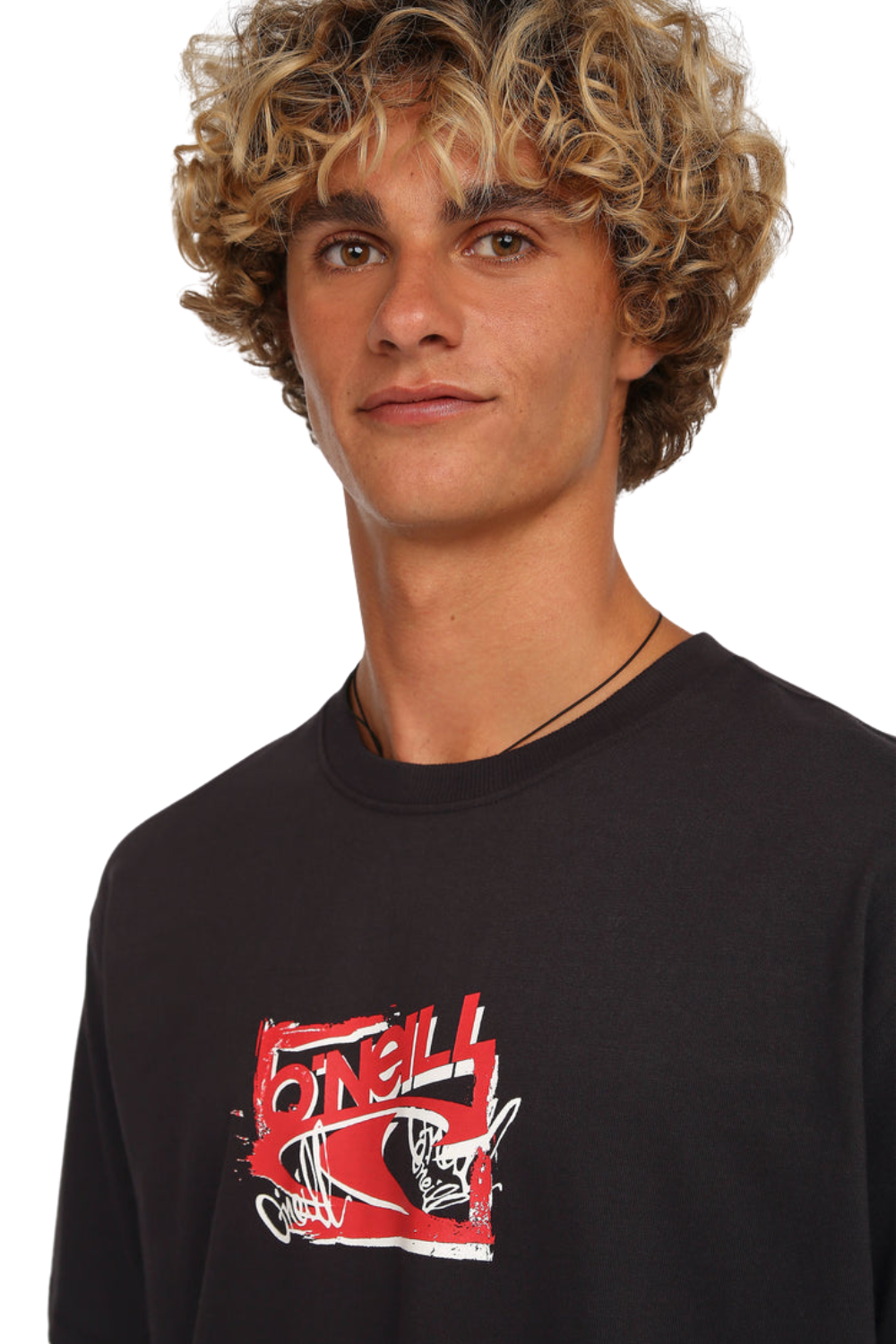 O'Neill Essentials 90'S Logo Mens T-Shirt Black Out