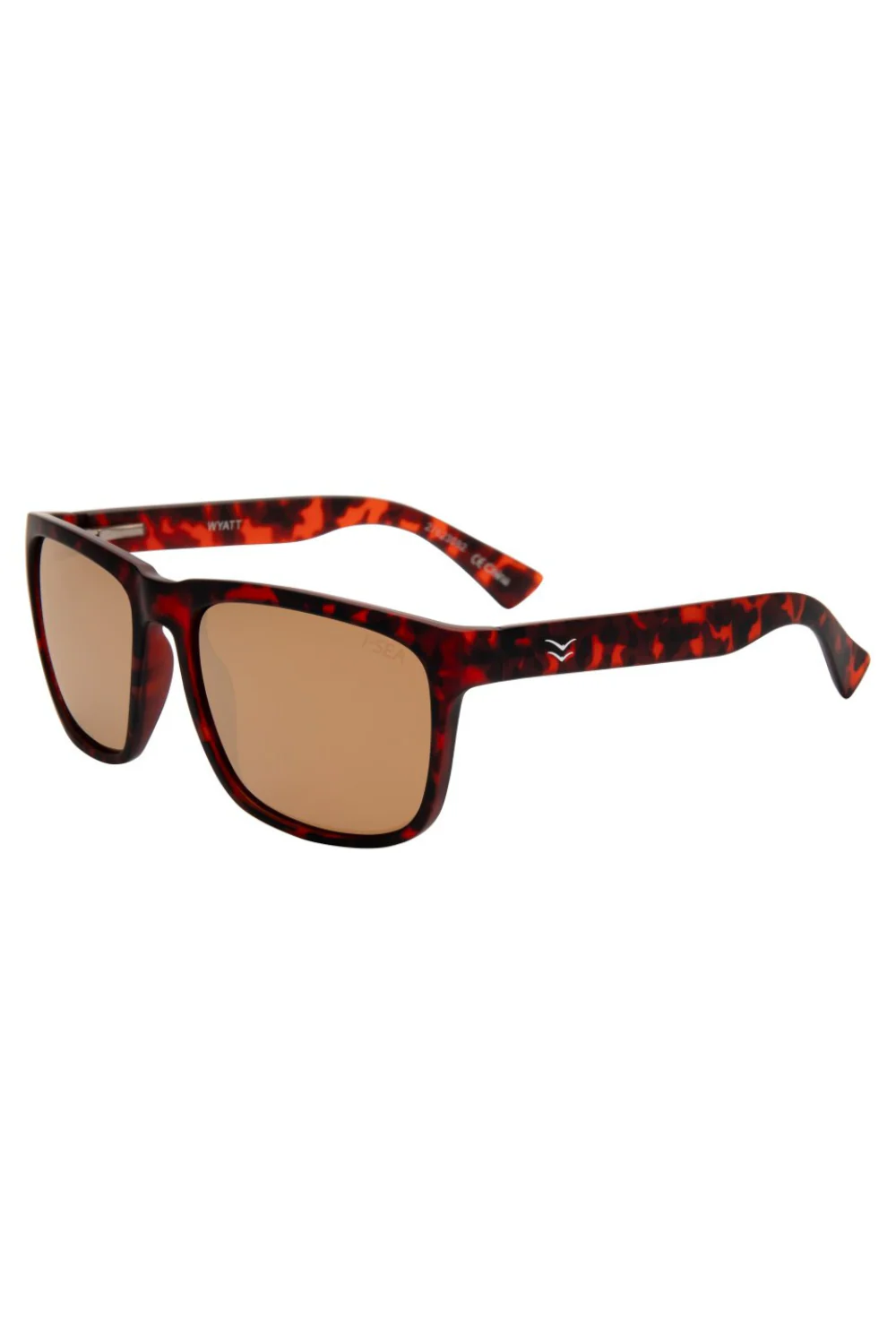 I-Sea Wyatt Sunglasses Tort/Copper Polarised Lens