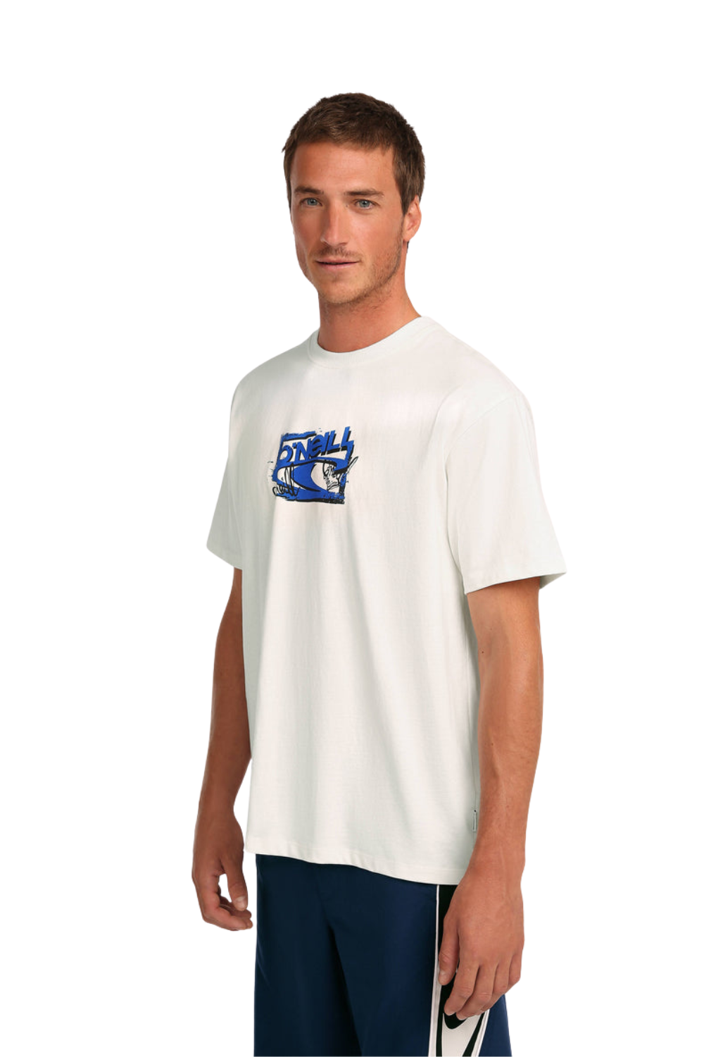 O'Neill Essentials 90'S Logo Mens T-Shirt Snow White