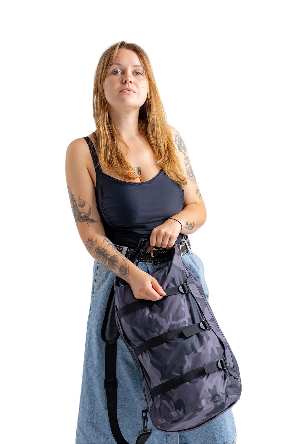 Dryrobe Dryrobe 33L Compression Bag Black Camouflage