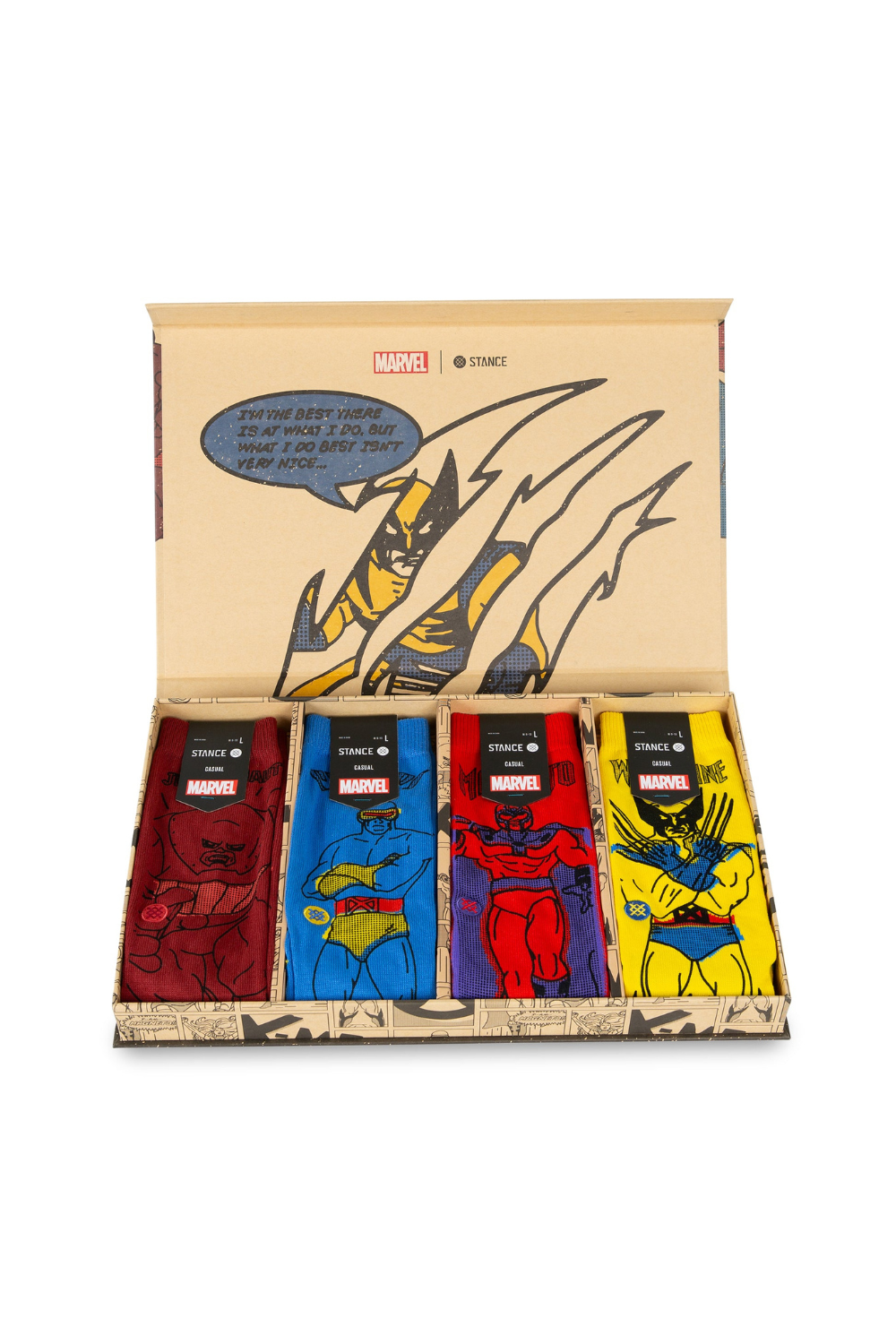 Stance Marvel Vs Box Set Socks Multi