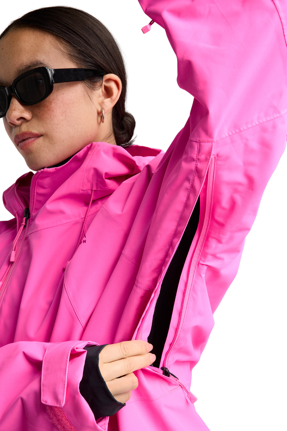 Burton Reserve 2L Womens Relaxed Anorak Technical Jacket Shockwave Pink
