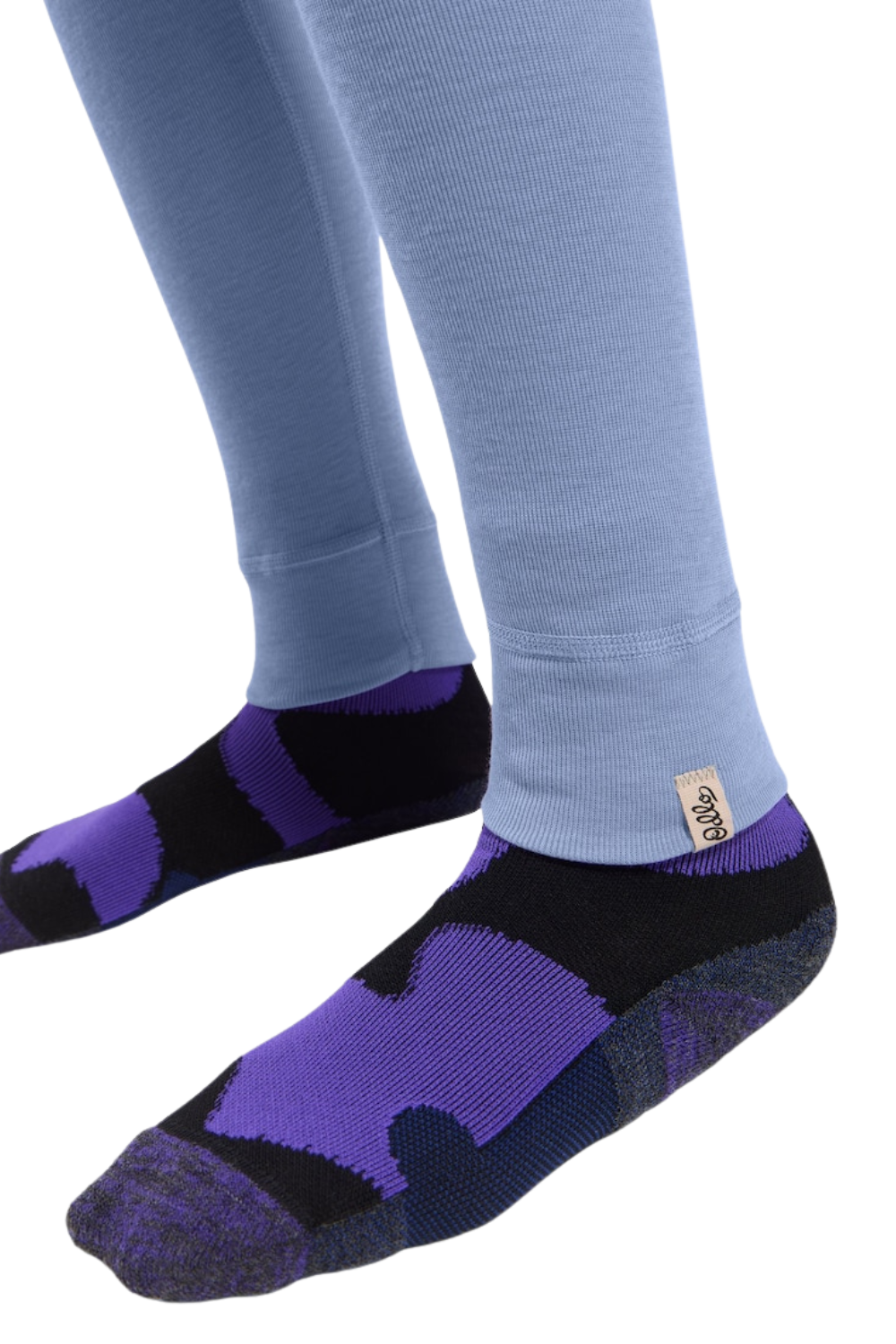 Odlo Active Warm Kids Base Layer Pants Blue Heron