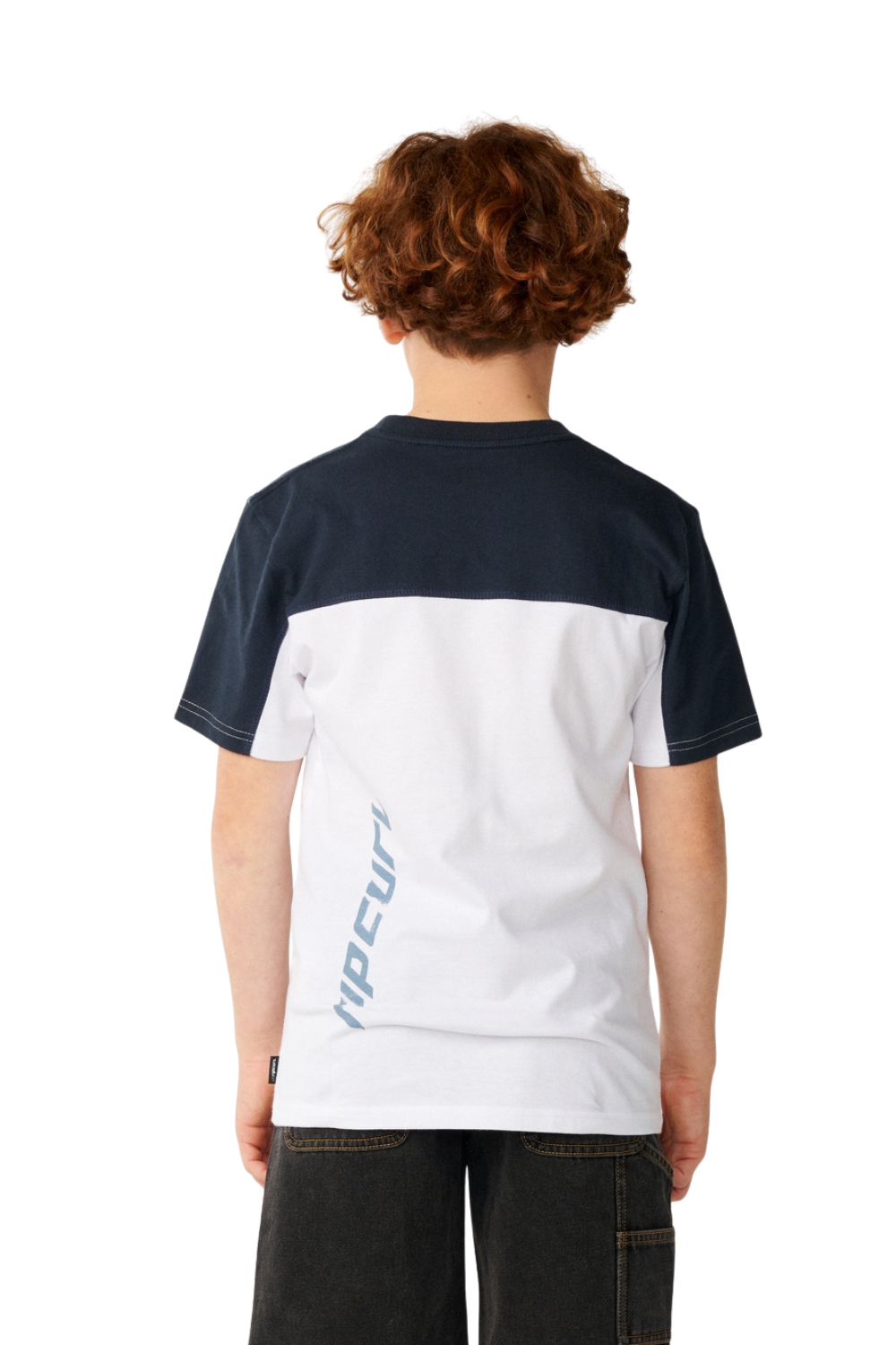 Rip Curl Archive Thrashed Boys Panel T-Shirt White