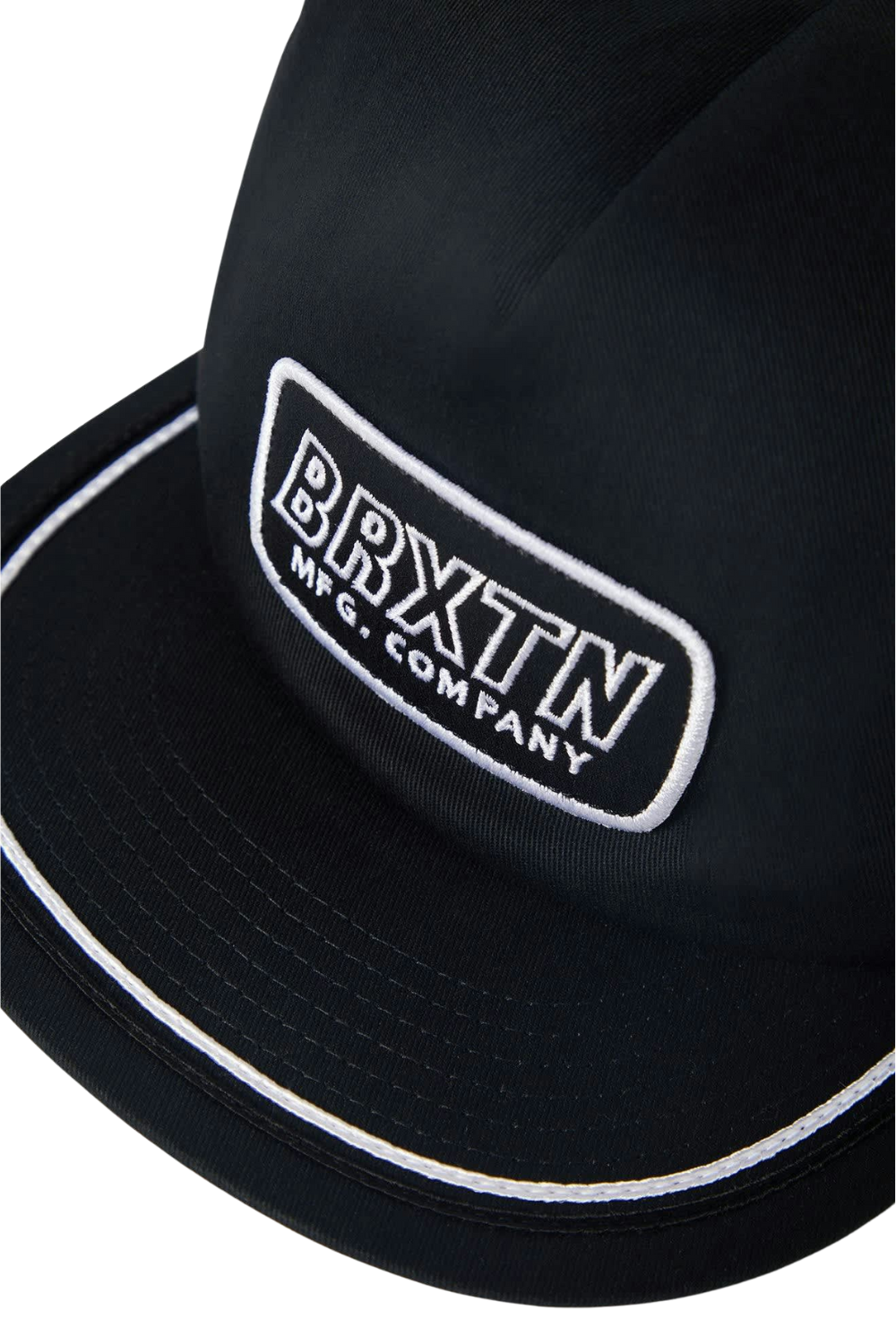 Brixton Telford High Profile Snapback Cap Black