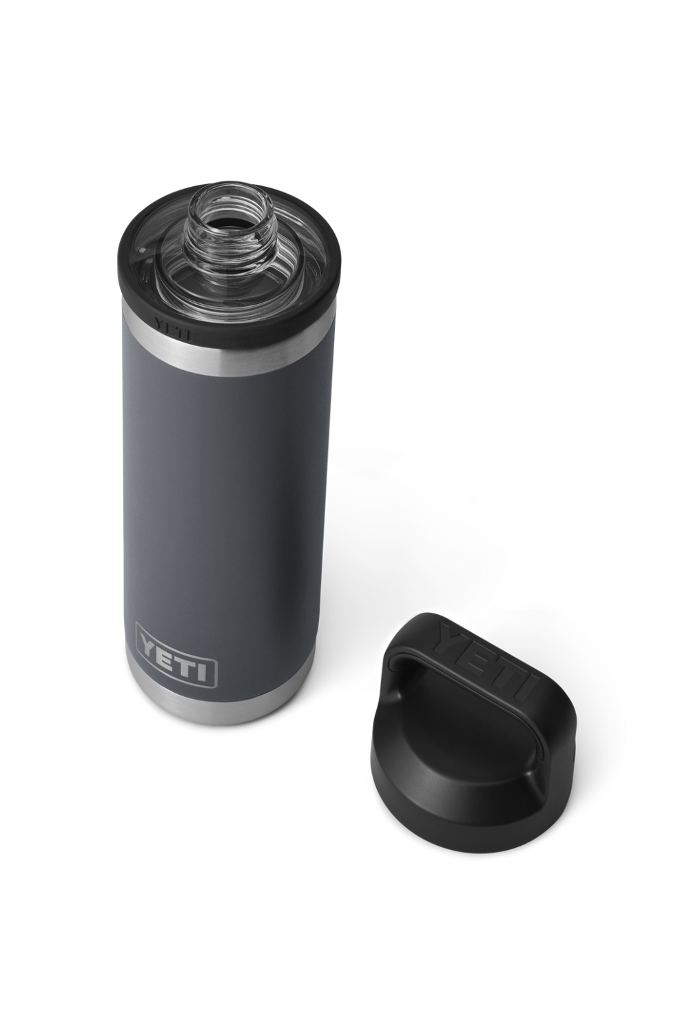 Yeti Rambler 18 Oz Bottle With Chug Cap Charcoal