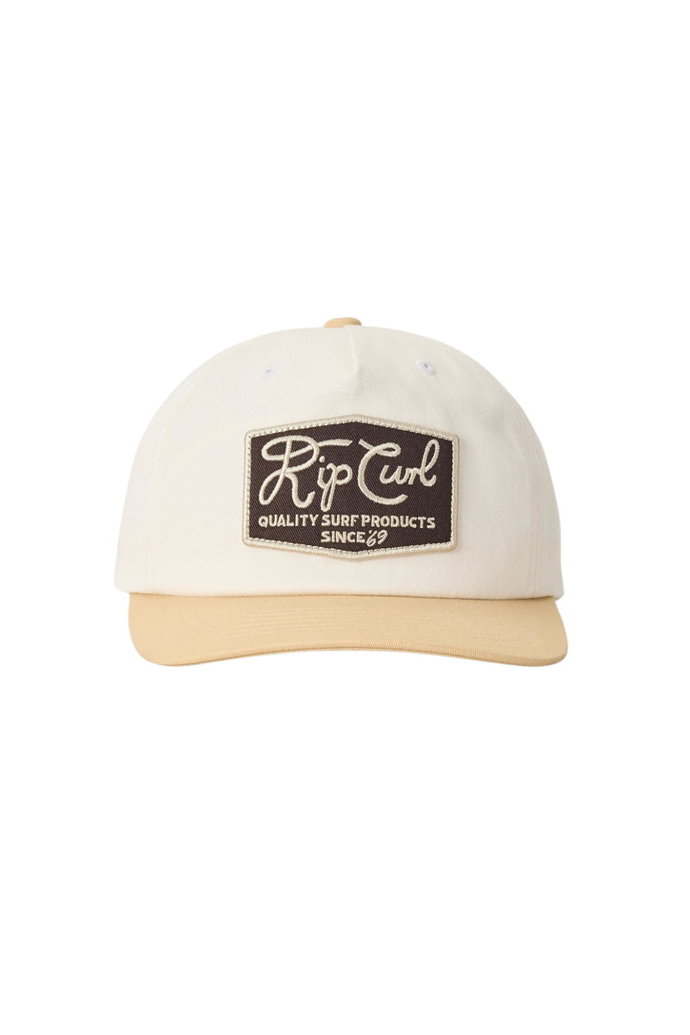 Rip Curl Pacific Rinse Mens Snapback Cap Bone/Khaki