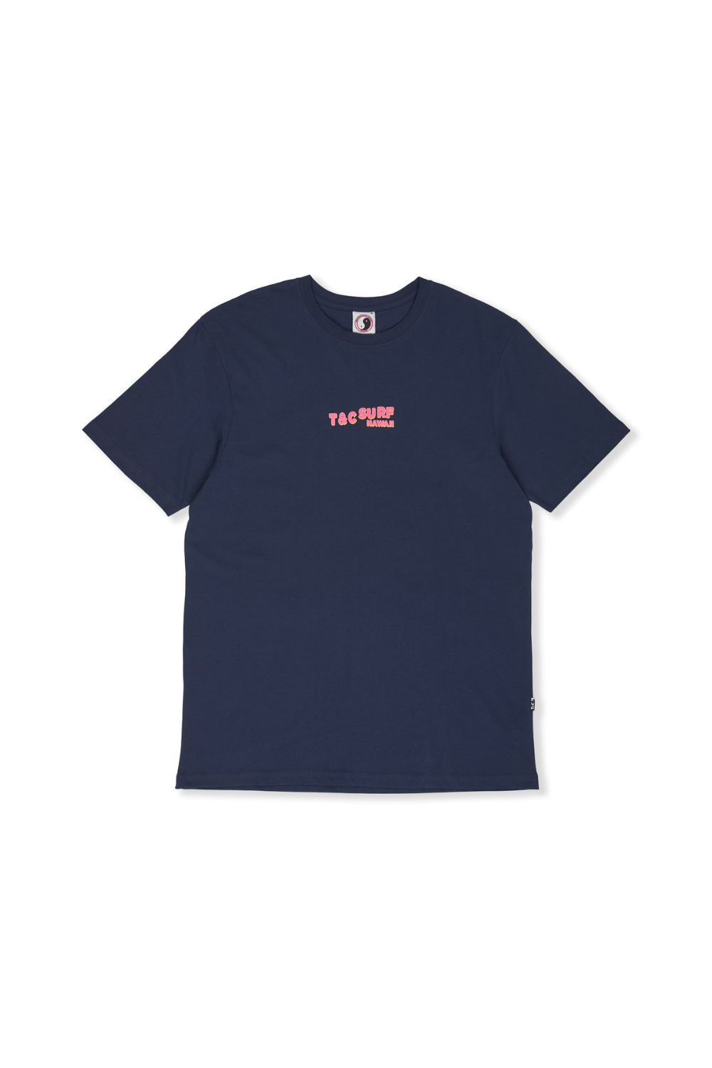 T&C Surf Designs Twisted Print Mens T-Shirt Blueberry